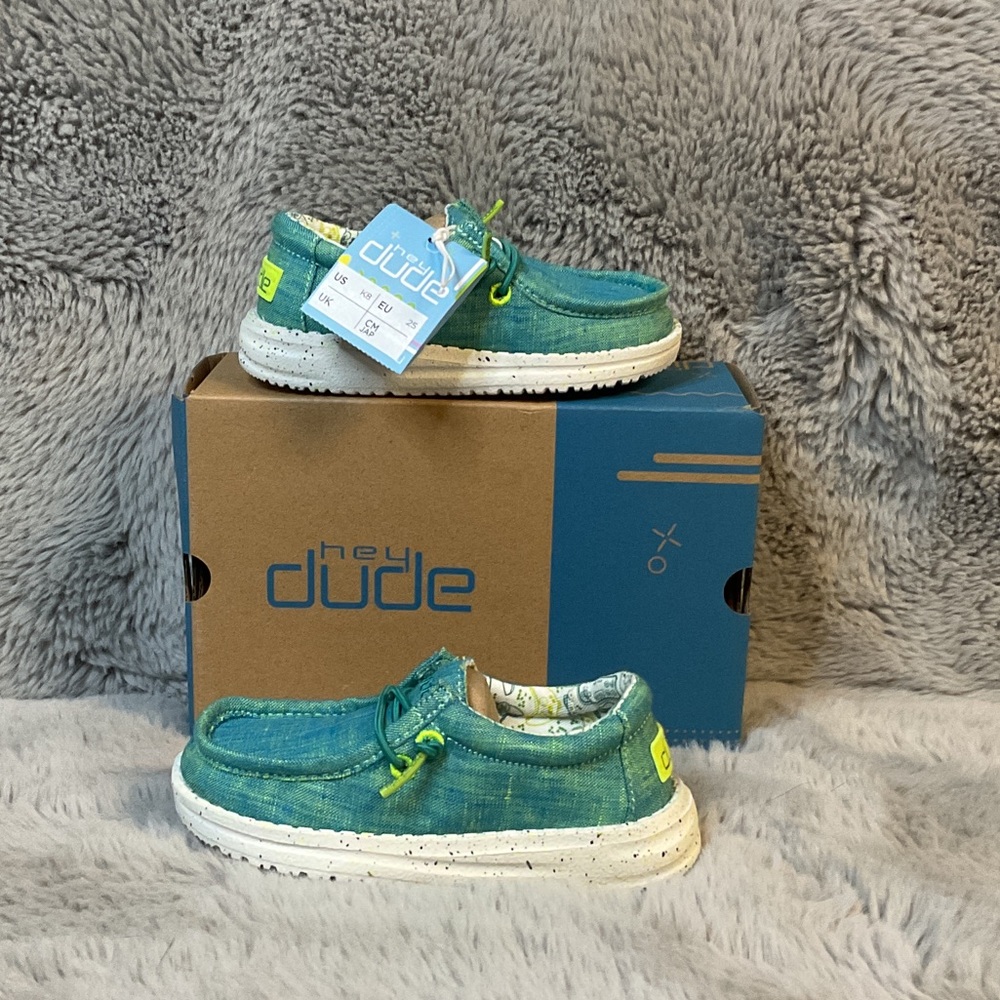 Hey Dude Toddler Wally Teal
